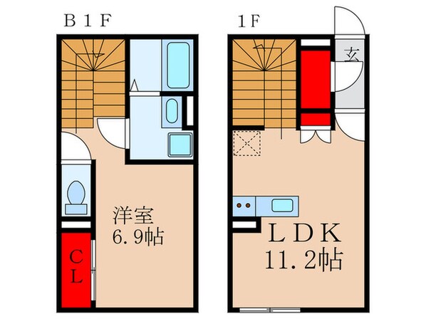 LEGALAND中野本町の物件間取画像